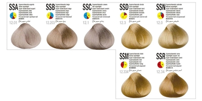 رنگ مو آکوارلی سری سوپرلایت