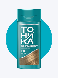 عکس شامپو رنگساژ تونیکا شماره 6.03