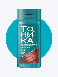 عکس شامپو رنگساژ تونیکا شماره 5.35