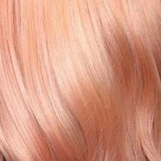 عکس پکیج رنگ مو ترکیبی هلویی مخملی روی پایه 7 دکلره | رنگ مو ترکیبی پایه 7 دکلره