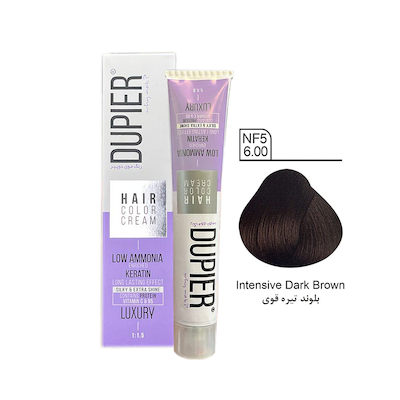 رنگ مو کم آمونیاک دوپیر سری طبیعی قوی 