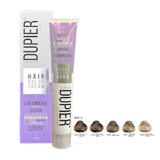 عکس رنگ مو کم آمونیاک دوپیر سری بژ