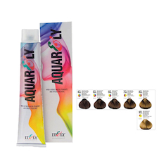 عکس رنگ مو آکوارلی سری کلونیال