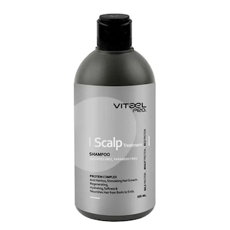 عکس شامپو ویتاال پرو مدل اسکالپ تریتمنت مناسب موهای چرب